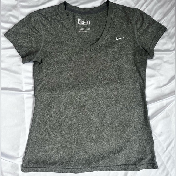 Nike Tops - Nike Women's Gray Dri-FIT Tee